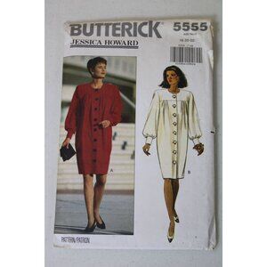 Butterick 5555 Size 18 20 22 Dress Pattern Vintage 91320 Jessica Howard